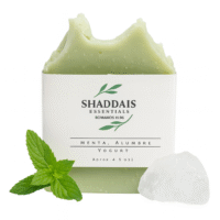 Jabón de Menta, alumbre & yogurt: